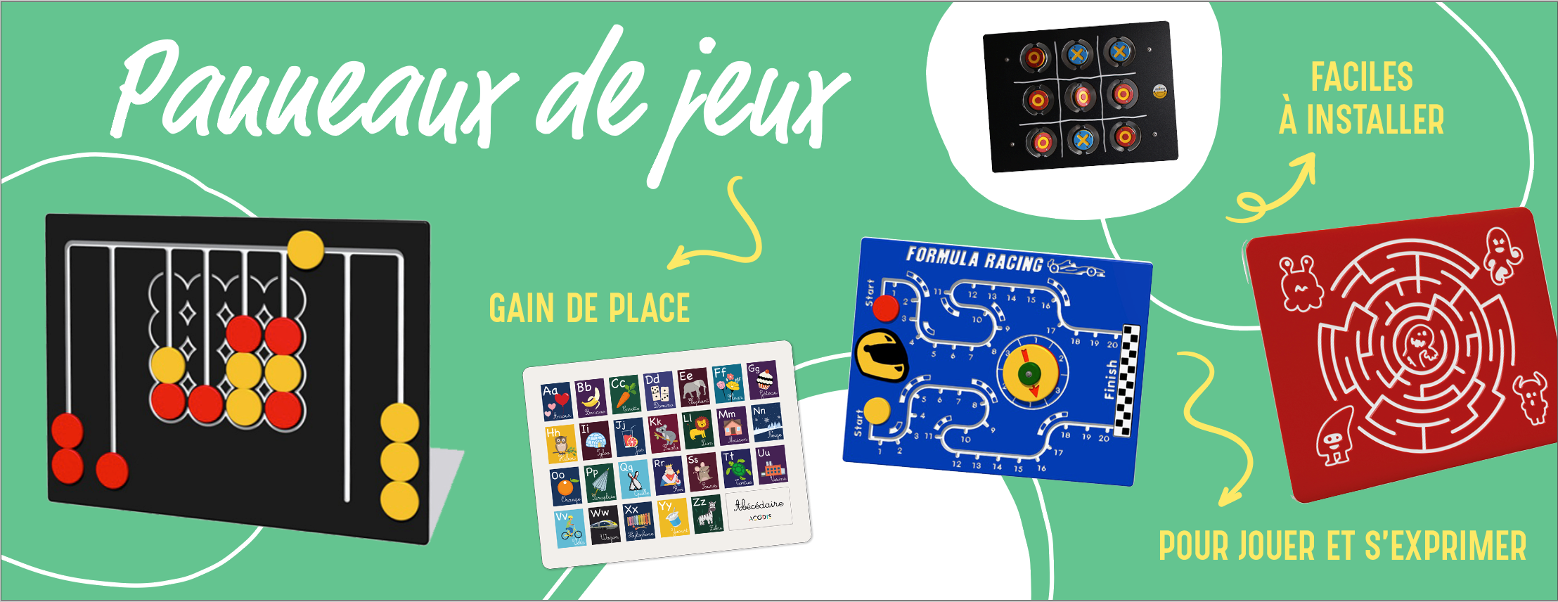 Panneaux de jeu